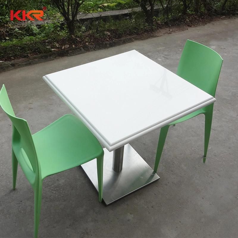 Solid Surface Table Coffee Table Dining Table Buffet Table Hotel Furniture Retaurant Table