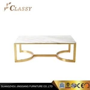 Rectangle Living Room Marble Coffee Table Tea Table