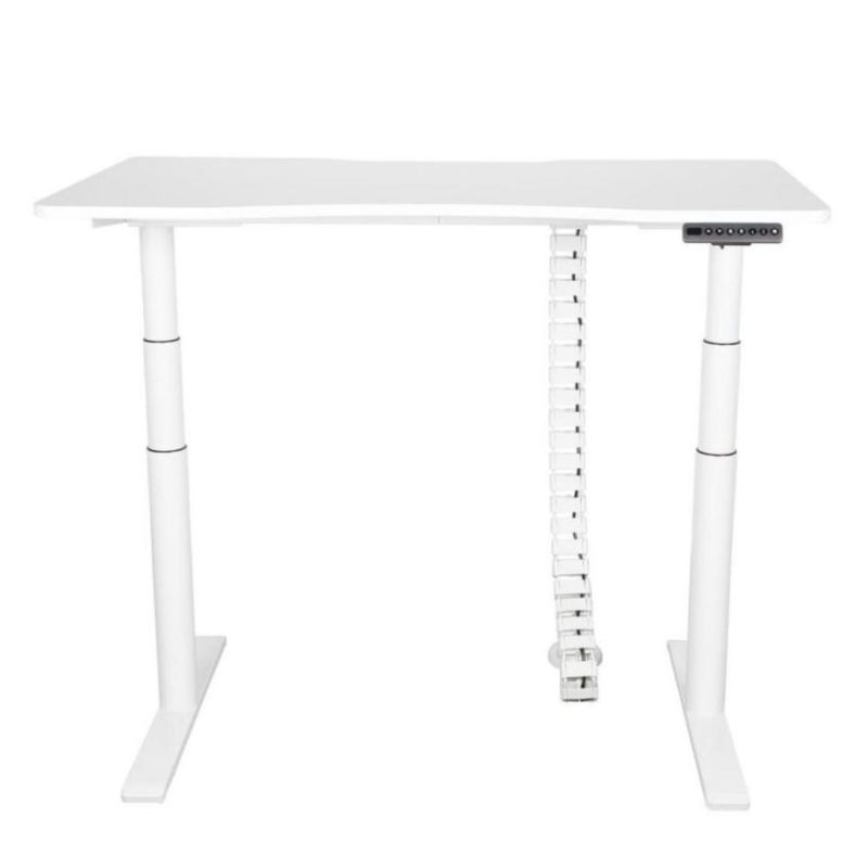 Easy to Install Circle Stage 3 Dual Motor Height Adjustable Standing Desks for Office Use and Home Use