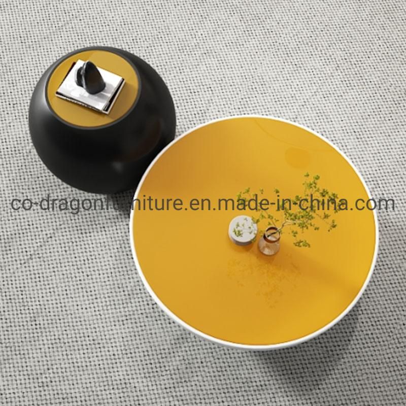 2021 New Design Plastic Coffee Table for Living Room Furniture