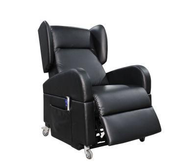 Electric Rise and Recline Chair for Elder, Lift Tilt Mobility Chair Riser Recliner (68)