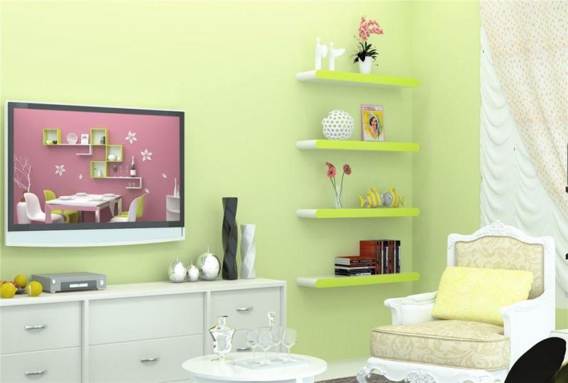 Angi Living Room Furniture Colorful Wall Shelf