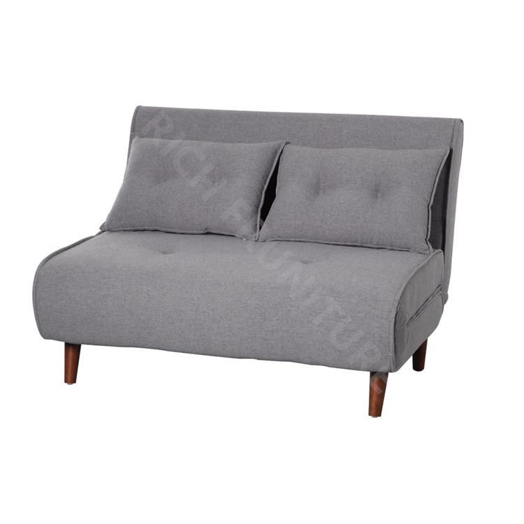 Linen Fabric Simple Living Room Sofa Bed