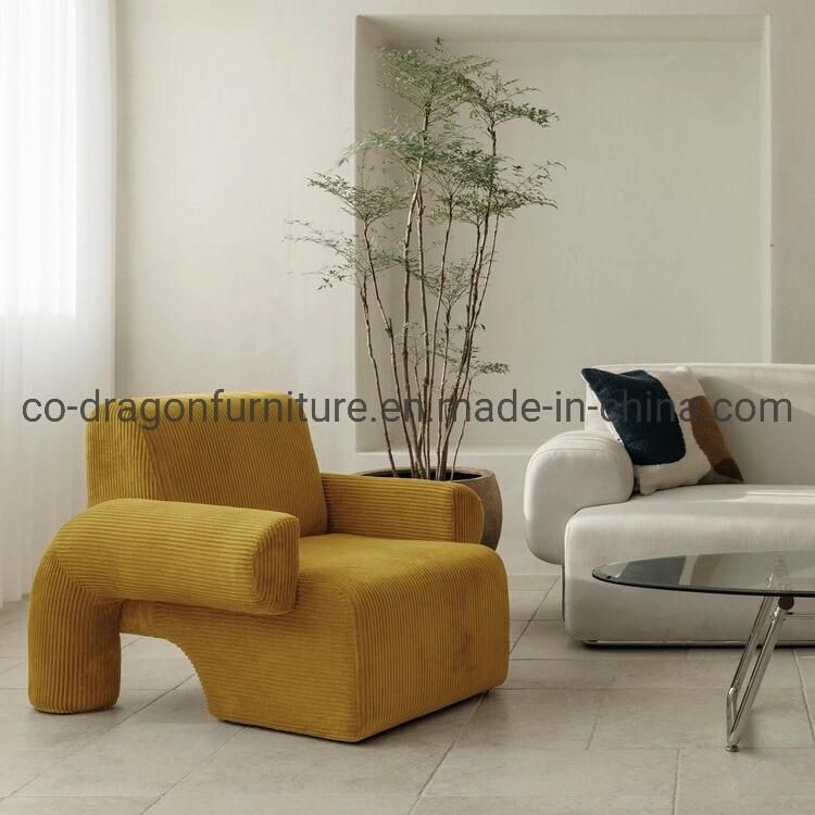 New Design Fashion Livingroom Furniture Fabric Leisure Chair with Arm