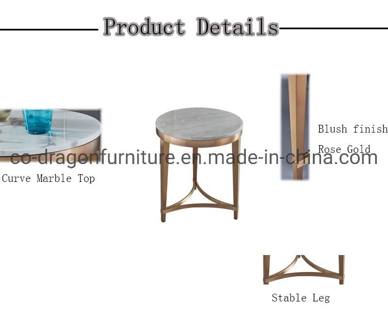 New Design Living Room Furniture Steel Side Table/Tea Table