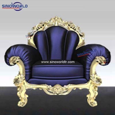 Antique Special Design Single Seat high Throne Back Chairs for Home / restaurant Furniture