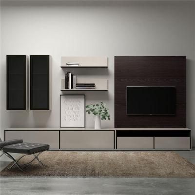 Simple Design TV Cabinet Pocket Slide with Cable Low Cost Godrej TV Cabinet China TV Cabinet Hanging