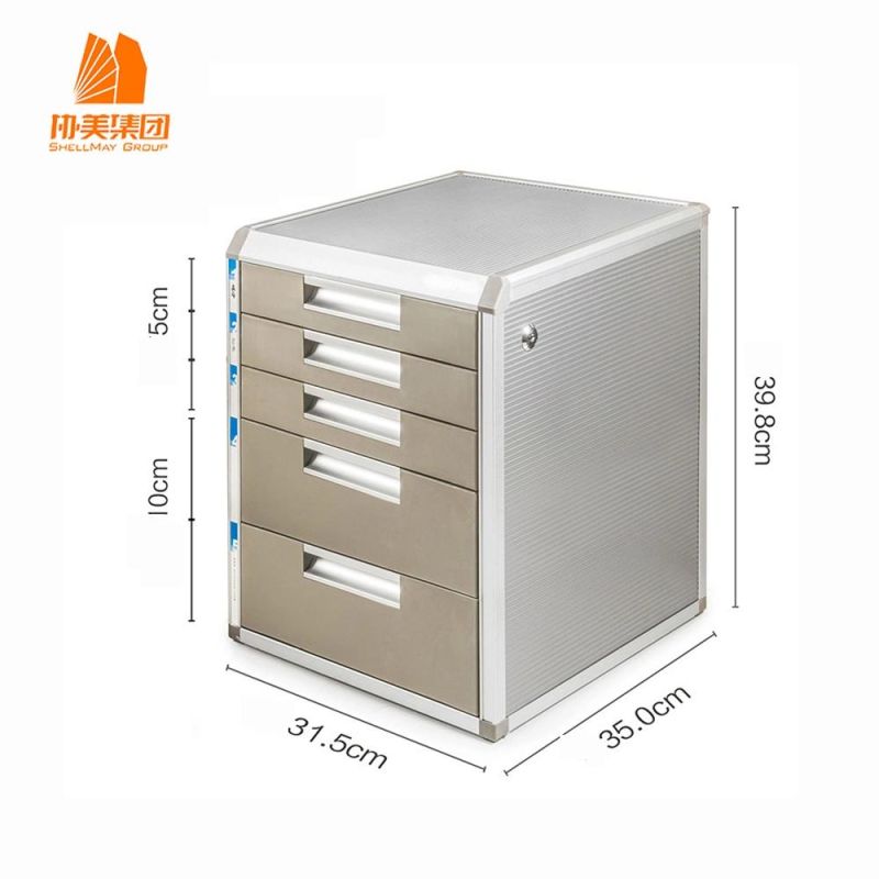 Office Furniture Lateral File Cabinets, 5 Drawers