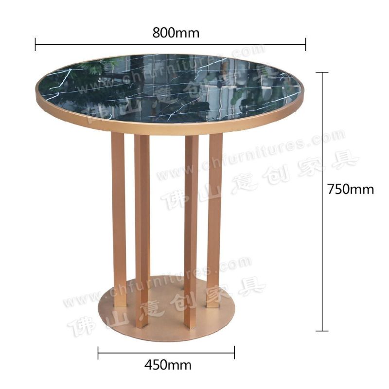 Nordic Modern Luxury Hotel Home Living Room Balcony Coffee Table Round Table