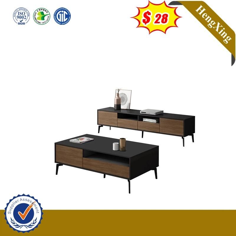 Hot Selling Modern Pure Color Metal Wooden Steel TV Desk