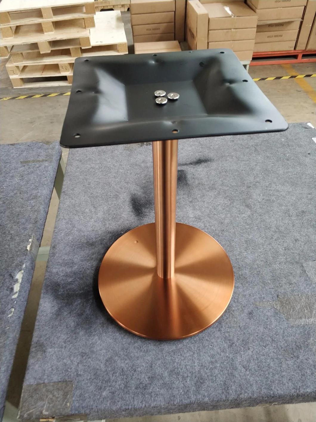 Modern Style Metal Table Bases Coffee Table Pedestal Side Table