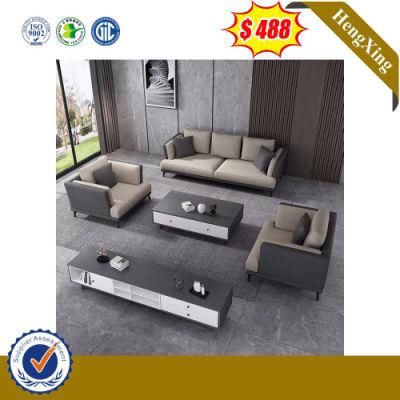 Genuine Leather Solid Wood New Design Modern Sofa Set