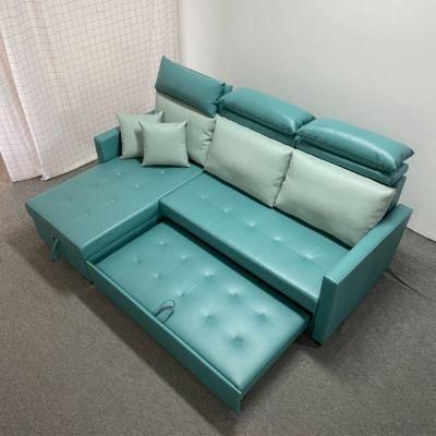 Multifunctional Sofa Bed Small Apartment Corner Combination Storage Sofa Apartment