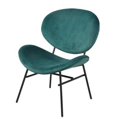 Padded Recliner Reception Pub Metal Frame Living Room Leisure Chair