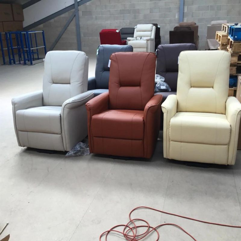 Jky Furniture Air Leather Power Electric Lift Chair Reclining with Massage Function