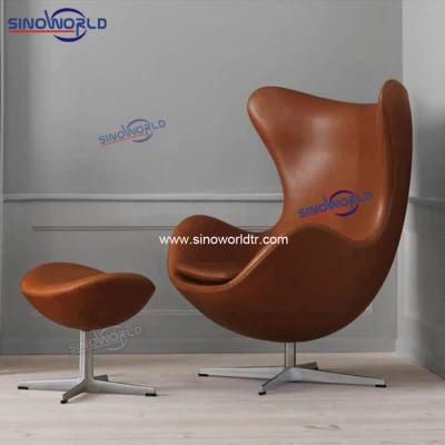 Aviator Vintage Replica Arne Jacobsen Hotel Living Room Egg Leisure Chair