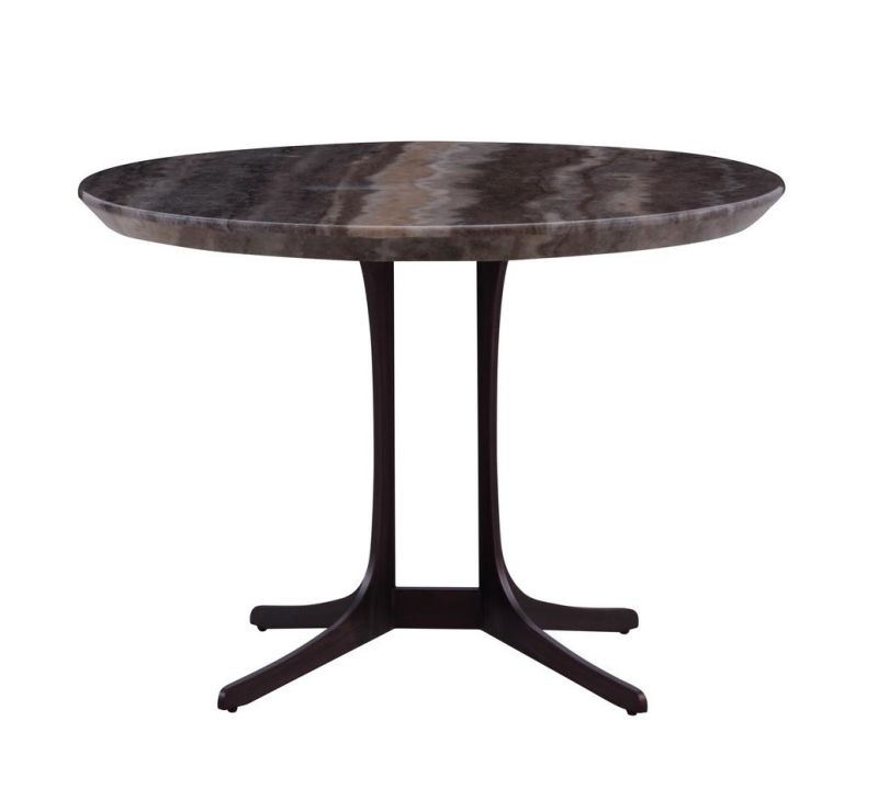 Round Tyep Marble Top Tea Table