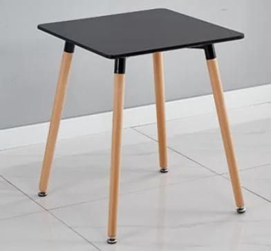 High Quality Wooden Coffee Table with Beech Legs/Black Board