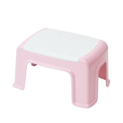 0740 Wholesale Household Durable Plastic Stool Small Square Stool