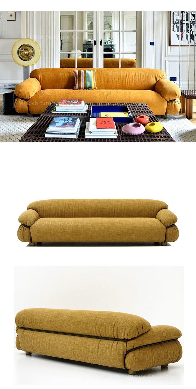 Living Room Cream Boucle Couch Teddy Sofa Fabric Sherpa Sofa