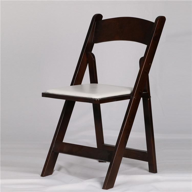 Commercial Quality Wooden Plastic Folding Chairs for Indoor and Outdoor Events Banquet Wedding Party Chairs