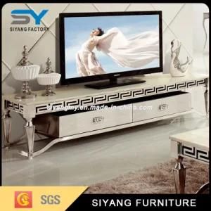 Home Furniture Speaker Stand Wood TV Table Polyurethane TV Table