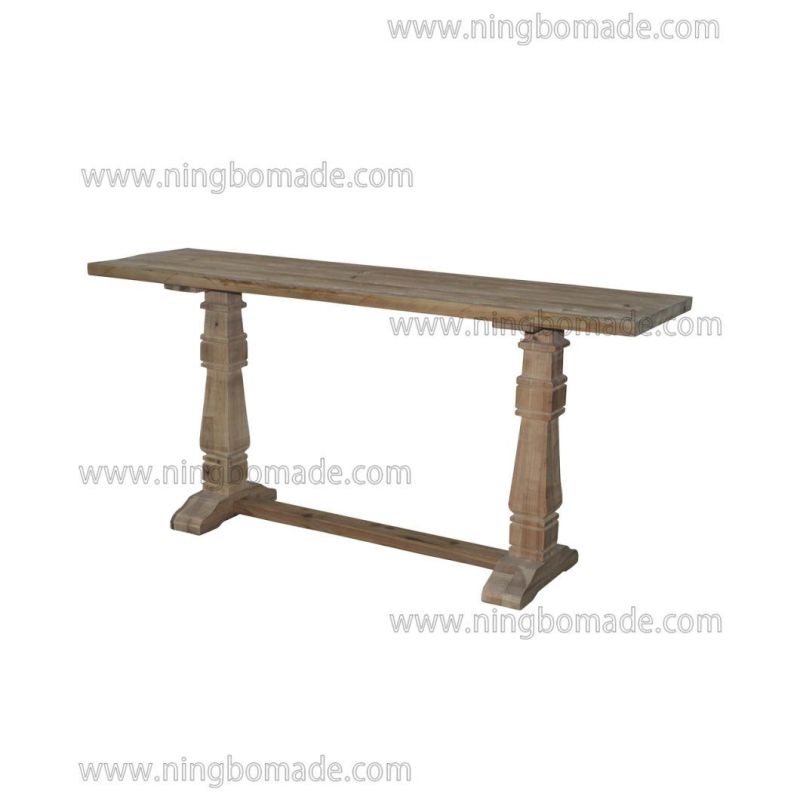 Classic Chic Eco-Friendly Paint Furniture Natural Reclaimed Pine Console Table