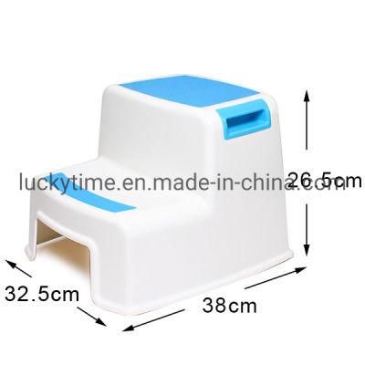 Children&prime; S Footstool Baby Step Stool Stair Stool Anti-Slip Hand Washing Board