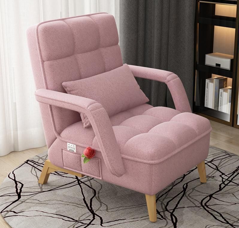 Lazy Sofa Tatami Living Room Bedroom Balcony Single Small Apartment Sofa Net Red Reclining Back Chair