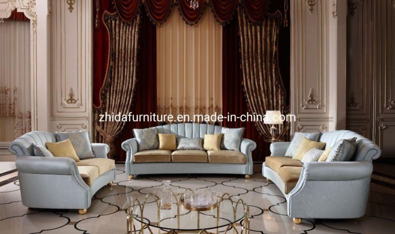 Chinese Elegant Fabric Sofa Living Room Furniture