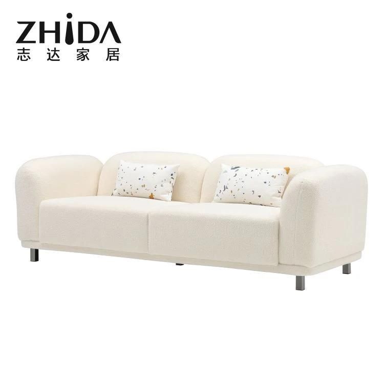 High-Quality Contemporary 3 Seaters Comfort Soft and Resilient Sofa Couch 2 Seater Available Bedroom Sofas Living Room Relaxing Sofas for Villa