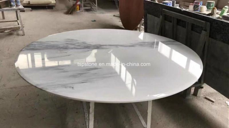 Natural Granite Stone Coffee/Dinner Round Table Top for Coffee Shop