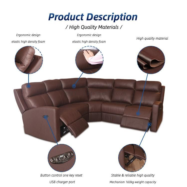 Adjustable Angle Electric Recliner Sofa Chair