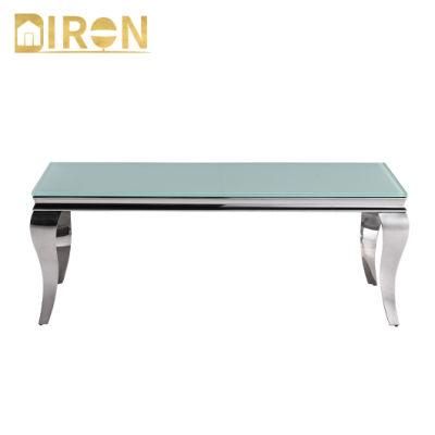 Modern Design Light Luxury Home Furniture Marble Top or Tempered Glass Coffee Table