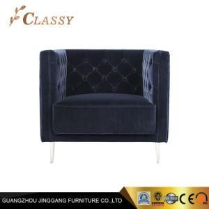 Navy Blue Bar Chair Elegant Design Hotel Living Room Furniture