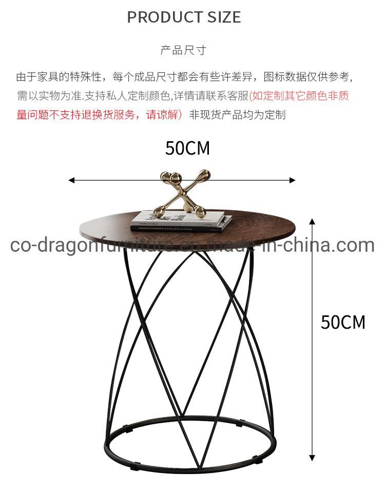 Hot Sale Wholesale Side Table with Top for Home Furniture