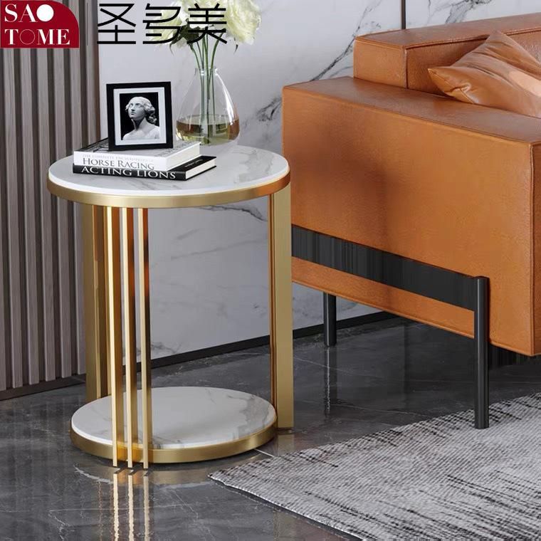 Modern Living Room Furniture Matte Rock Board Tea Table