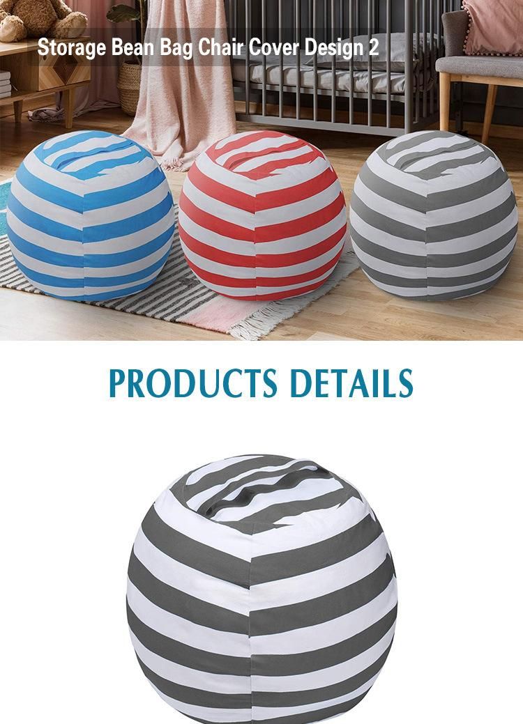 Storage Bean Bag Sofa Chairs Folding Lazy Sofa Chairs