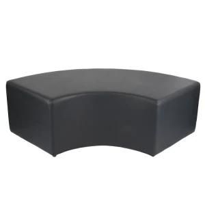 Modern Home Stool for Living Room with Vinyl Upholstered