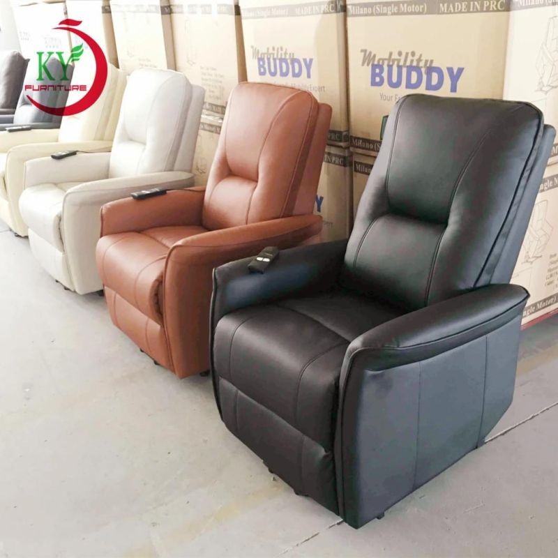 Jky Furniture Air Leather Power Electric Lift Chair Reclining with Massage Function