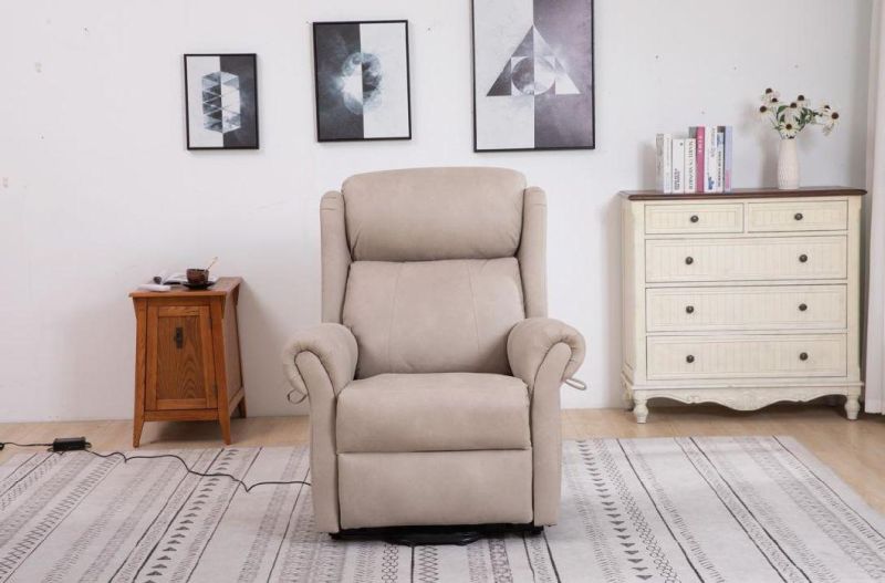 Jky Furniture Leather Power Electric Lift Chair with Heating and Massage Functions