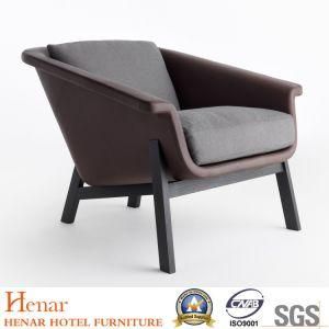 2019 Essential and Versatile Solid Wood Easy Chair with Armrests