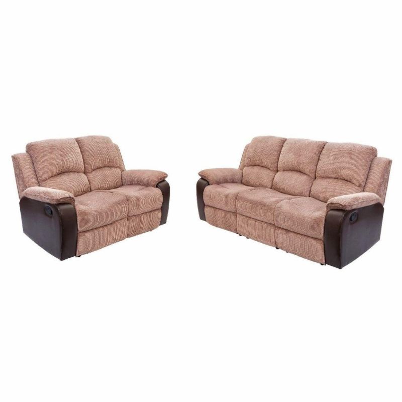 Jky Furniture Factory Wholesale Sectional Hot Sale Motion Sofa Set, Modern Design Leather or Fabric Sofa, Manual Recliner Living Room Home Furniture Sofa