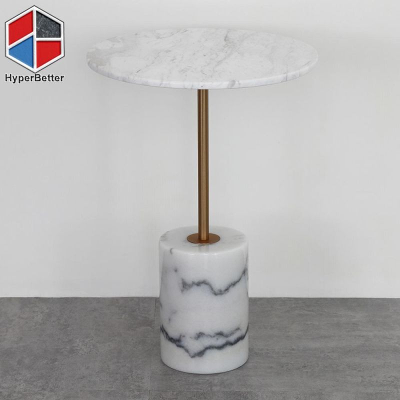 White Marble Bedroom Night Table