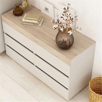 Tia White 6 Drawer Chest