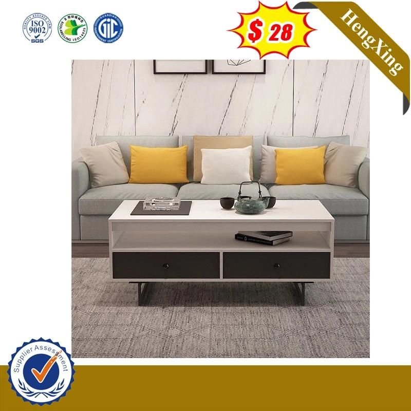 Hot Selling Modern Pure Color Metal Wooden Steel TV Desk