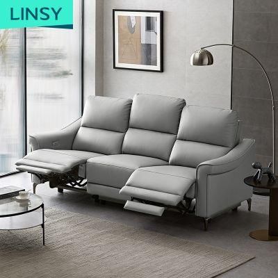 Linsy New Sectional Sofa Leather Set Home Furniture Recliner Ls332sf6