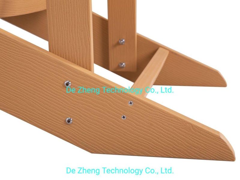 Wholesale Patio Eco Friendly Polypropylene Plastic Wood Foldable Garden Leisure Balcony Outdoor Home Furniture