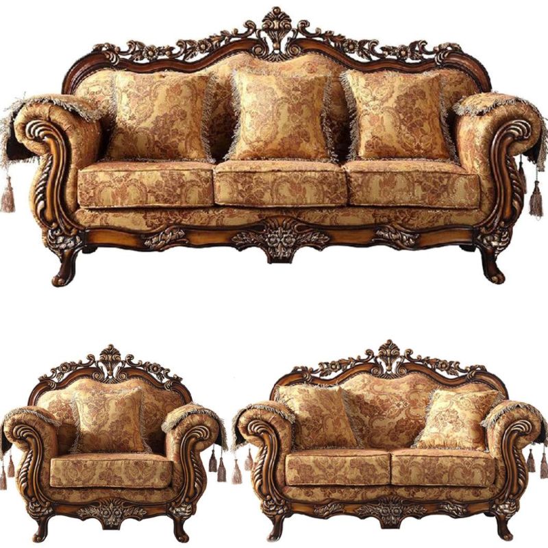 Home Furniture Antique Fabric Sofa in Selective Couch Seats and Sofas Color