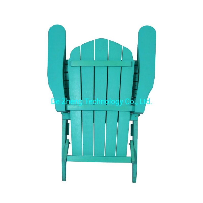 Wooden Outdoor Lounge Chair Plastic Garden Chair Outdoor HDPE Adirondack Chair